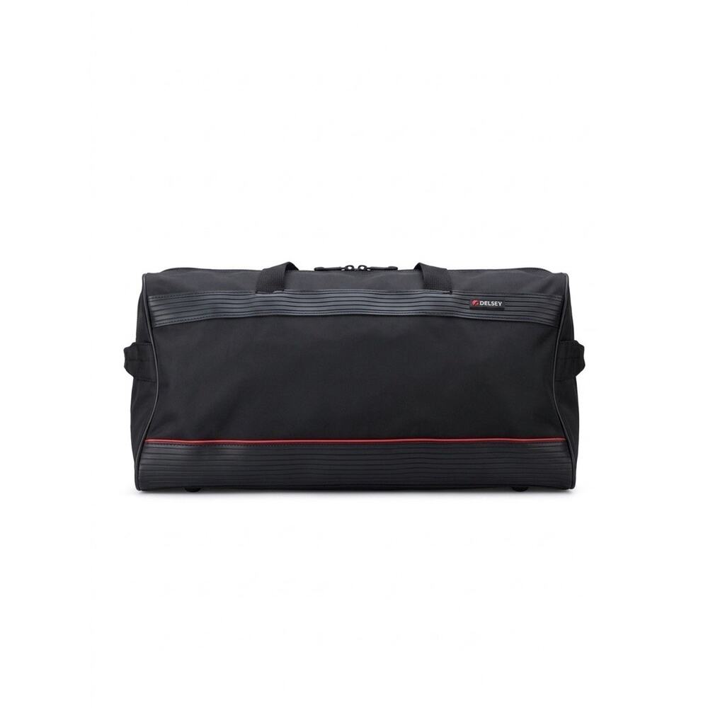 Delsey Black Duffel Bag Travel Gym Weekender